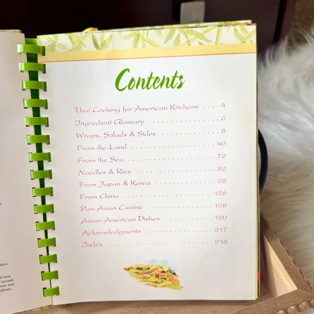 Thai‎ Cooking & More Spiral Cookbook Asian Recipes
